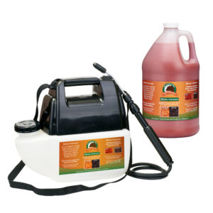 Just Scentsational Bark Mulch Colorant Red - One Gallon Preloaded Battery Powered Sprayer