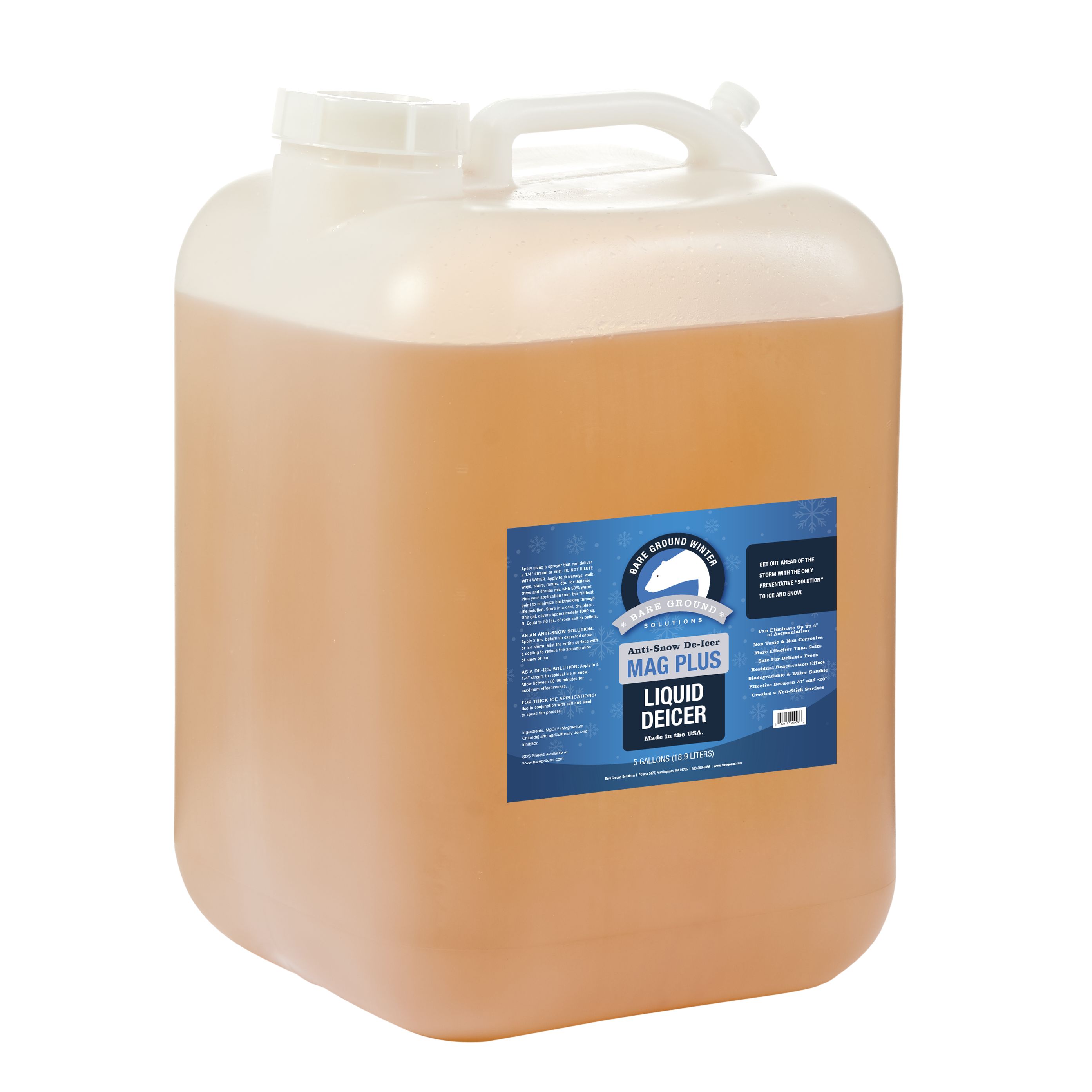 Bare Ground Mag Plus Liquid Deicer – Bare Ground Solutions