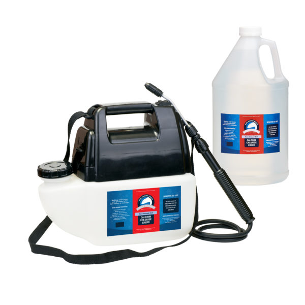 Bare Ground Bolt Liquid Calcium Chloride with Battery Powered Sprayer