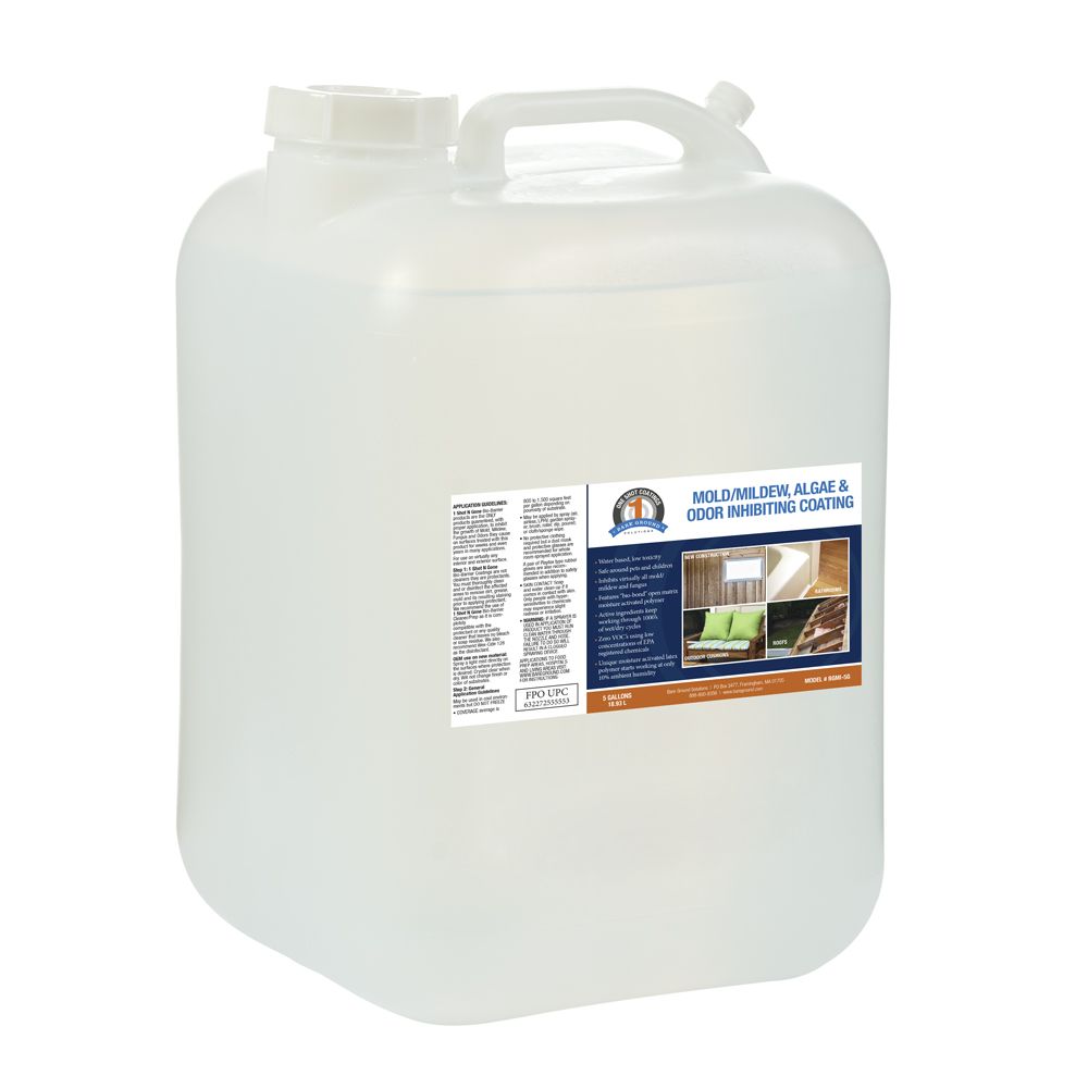 One Shot Mold Inhibiting Coating Bare Ground Solutions One Shot Mold Inhibiting Coating 5 Gallons