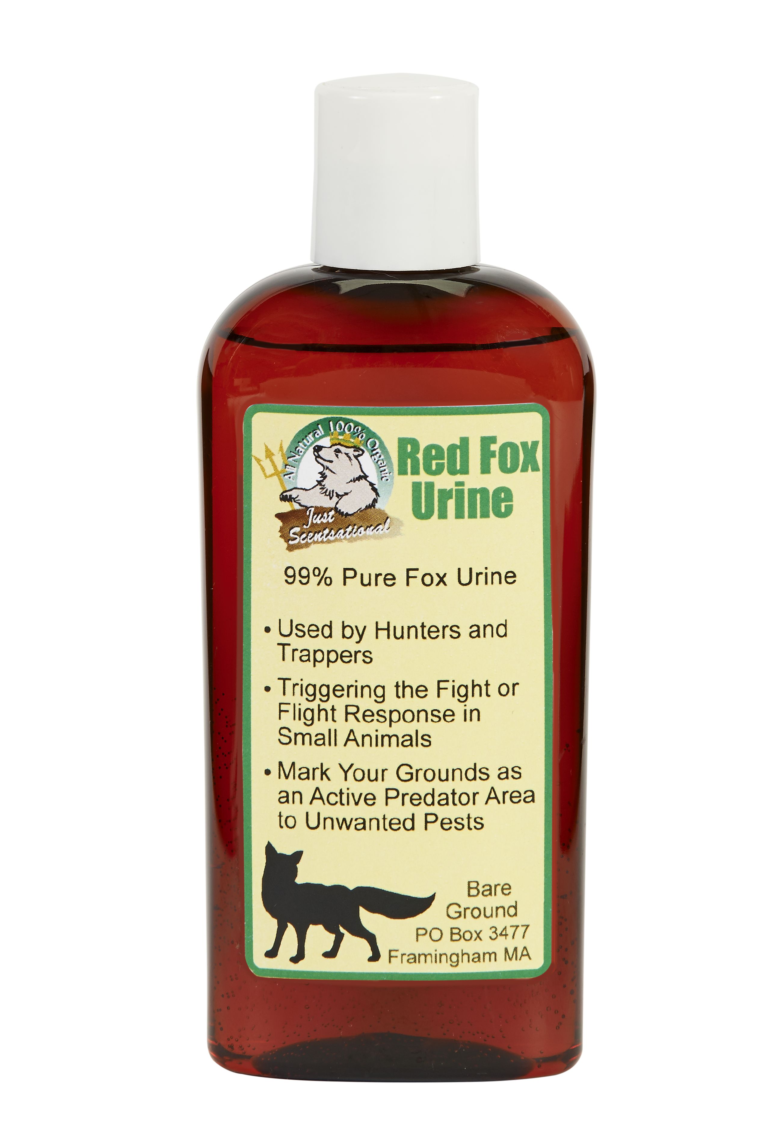 Details about   Just Scentsational Fox Urine Preditor Scent Gallon by Bare Ground 
