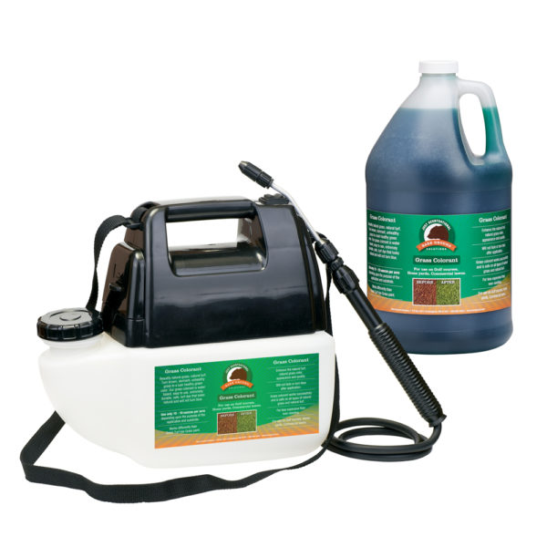 Just Scentsational Green Up Grass Colorant - Gallon Preloaded Battery Powered Sprayer