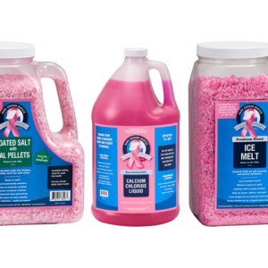 Bare Ground Winter Pink Ice Melt for the National Breast Cancer Foundation