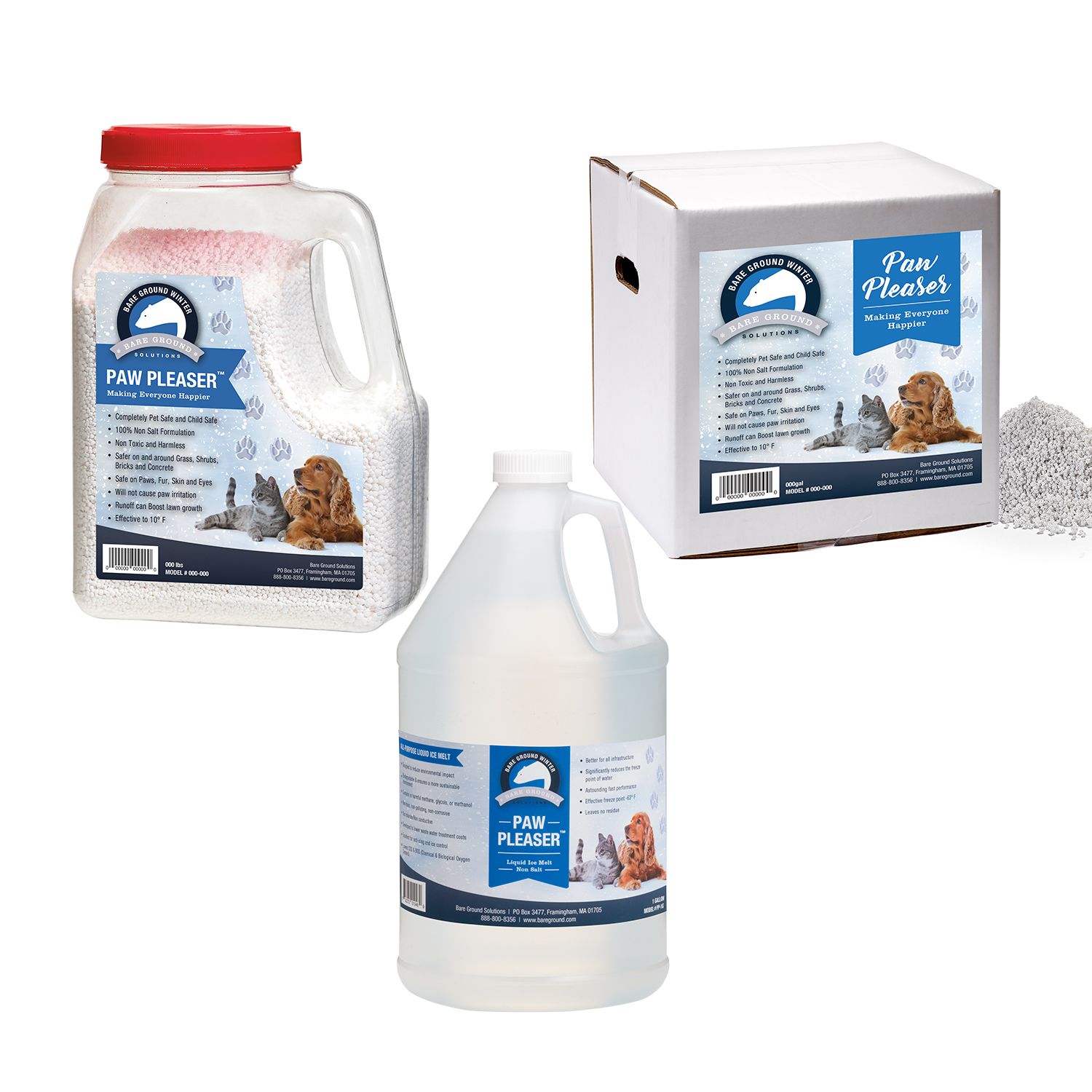 Paw Pleaser Non Salt Deicer – Bare Ground Solutions